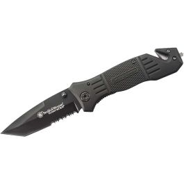 Smith Wesson Extreme Ops Drop Point Folding Knife Swfr S Redwolf