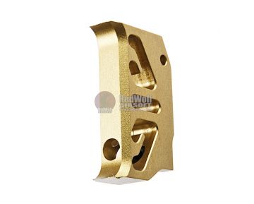COWCOW Technology Tokyo Marui Hi Capa Trigger T2 (CNC Aluminum, Compatible with 1911) - Gold