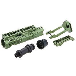 5KU Action Army AAP01 Carbine Kit (Type B) - Green | RedWolf