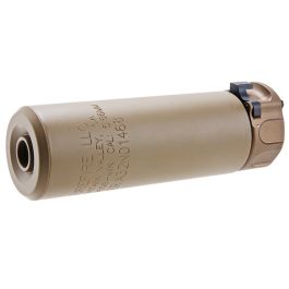 Angry Gun Socom556 Mini Dummy Silencer with Flash Hider (14mm CCW, FDE ...