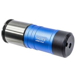 Alpha Parts HADES 40mm Airsoft Gas Grenade (70rds, Stainless Steel