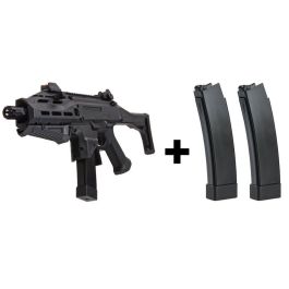 ASG CZ Scorpion EVO 3 ATEK Airsoft AEG Rifle - Black (with two