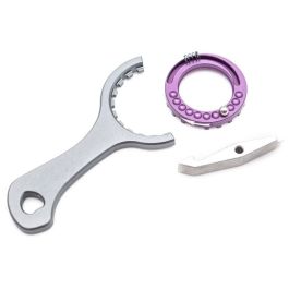 Bow Master VFC MP5 GBB Gen 2 Hop-Up Adjustment Wheel Set w/ Tool - New Version (CNC Aluminum)