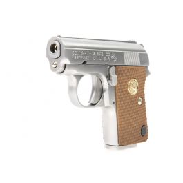 Cybergun Colt .25 GBB Airsoft Pistol with Marking - Silver (by WE 