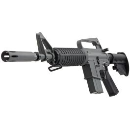 G&P Rapid Fire II Airsoft AEG Rifle w/ QD Barrel Extension and i5  Gearbox (Package: Designed for Fully Auto Only / Black / G&P), Airsoft Guns,  Airsoft Electric Rifles