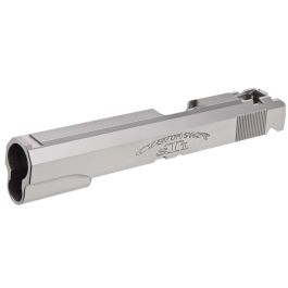 Guarder Tokyo Marui Hi Capa 5.1 Slide w/Light Weight Nozzle Housing (Stainless CNC, STI Custom, Silver)