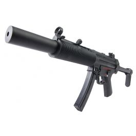 ICS MP5 SD6 CES Retractable Stock Airsoft AEG Rifle - Black 