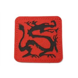 Ronin Tactics Dragon Nylon Logo Patch (Limited Edition, Red