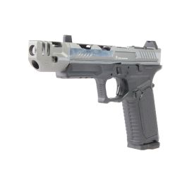 Strike Industries EMG ARK-17 GBB Pistol with Compensator (2-Tone Silver) |  RedWolf