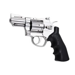 SRC 2.5 Inch Titan Metal Co2 Airsoft Revolver Black - Just Airsoft Guns