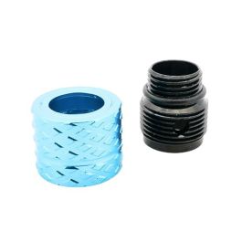 Dr. Black Thread Adapter Type B (Aqua, Aluminum) - 11mm CW to 14mm CCW ...