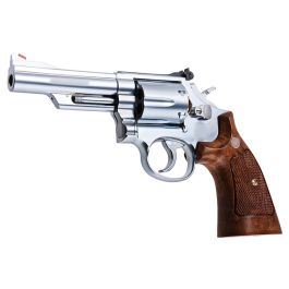 Tanaka S&W M66 4inch Ver.3 Model Gun - Silver | RedWolf