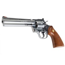 TANAKA COLT PYTHON 6inch ヘビーウエイトステンレス Tanaka Colt Python .357 Magnum 6-inch R-model Stainless Steel