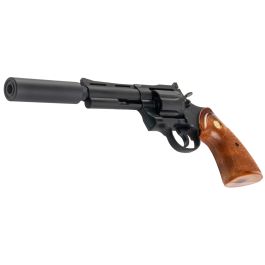 トイガン COLT PYTHON RYO SAEBA Model Tanaka Colt Python 4inch Heavy Weight Ryo Saeba Model Gun (Deluxe