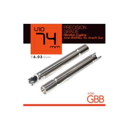 Unicorn Airsoft Inner Barrel GBB (6.03mm, L:74mm, Nitroflon Coated Brass) w/60 Degree Hop Up Bucking