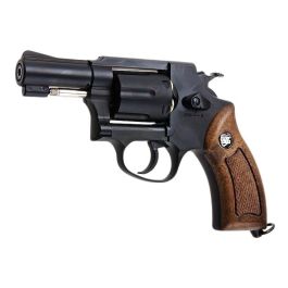 WinGun Airsoft Revolver CO2 731 Sheriff M36 (2.5 inch, Brown Grip