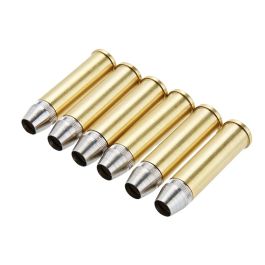 WinGun Full Metal Brass Shells for WinGun / Dan Wesson 6mm Series Airsoft  Co2 Revolvers (6pcs / Set) | RedWolf