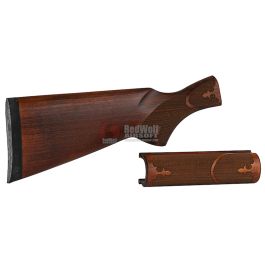 CAW Old B Wood Stock for Tokyo Marui M870 | RedWolf