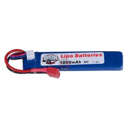 airsoft lipo 7.4 30 c 7.4v Nunchuck Battery for Airsoft, 1450 mAh 30C Airsoft Battery 7.4V 2S LiPo