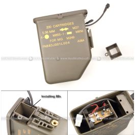 G&P M249 Magazine (3000 rounds Airsoft Auto Loading Ammo Box)