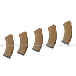 MAG AK74 Magazine (100 rounds Airsoft AEG Magazine) - 5pcs/box (Bakelite)