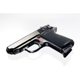 トイガン MARUZEN Walter NEW PPK/S Maruzen PPK/S Walther Green Gas Airsoft Pistol - Black Metal