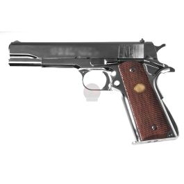 完成品 Tokyo Marui 1911 Government Series 70 Nickel Finish GBB トイガン