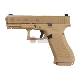 Elite Force Fully Licensed GLOCK 19X Gas Half-Blowback CO2 Airsoft Pistol  (Color: Tan), Airsoft Guns, Gas Airsoft Pistols -  Airsoft  Superstore