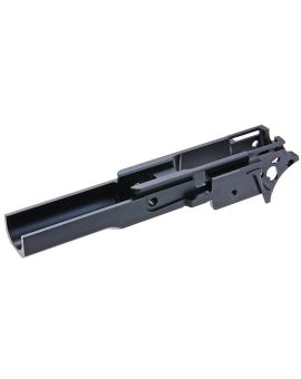 KUNG FU Airsoft Tokyo Marui Hi Capa 5.1 GBB Middle Frame - (CNC Aluminum, Black) 0