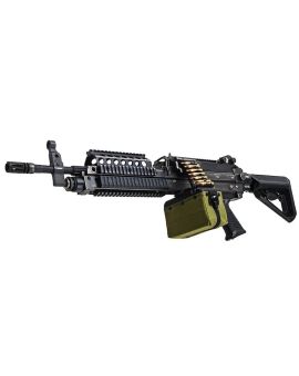 T8 X A&K SP System MK46 MOD0 Airsoft LMG AEG Battleworn Version - BK 0