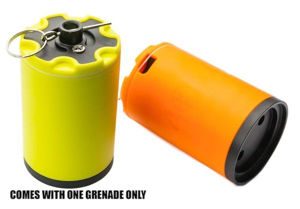 40MAX 6mm BBS Tactical Whirligig Impact Grenade - Orange