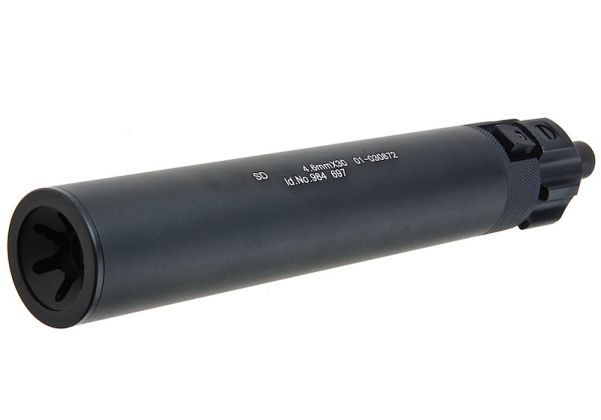 5KU MP7 Suppressor for Umarex / KWA MP7A1 GBB | RedWolf