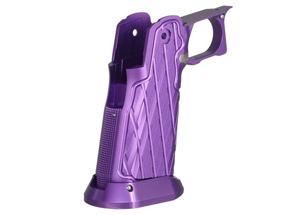 5KU Tokyo Marui Hi Capa GBB CNC Aluminum Grip (Type 11) - Purple