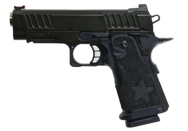 Army Armament RMR Hi Capa Green Gas Airsoft Pistol - (BK, with Star  Strippling Grip) (R612-SG) | RedWolf