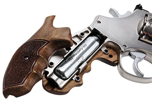 ARES 686 2 inch CO2 Revolver (Silver) | RedWolf
