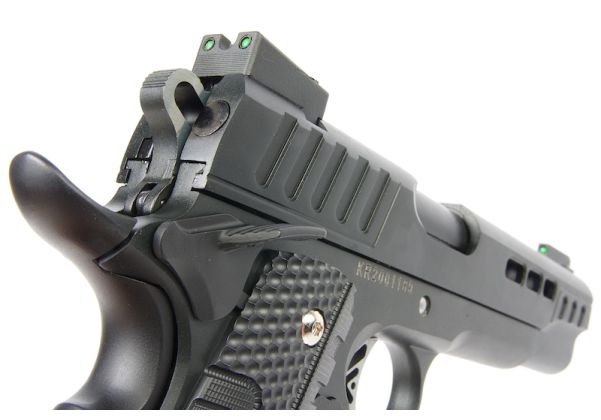 Ascend 1911 GBB Airsoft Pistol - Black (by WE) | RedWolf
