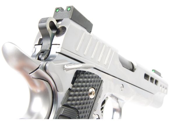 Ascend 1911 GBB Airsoft Pistol - Silver (by WE) | RedWolf