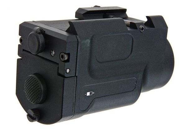 Blackcat Airsoft Klesch-2P Tactical Flashlight (Black) | RedWolf