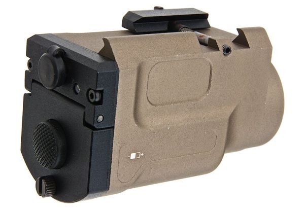 Blackcat Airsoft Klesch-2P Tactical Flashlight (Tan) | RedWolf