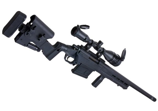 BONEYARD ARES Amoeba STRIKER AS01 Airsoft Sniper Rifle - Black (Spring  Power)