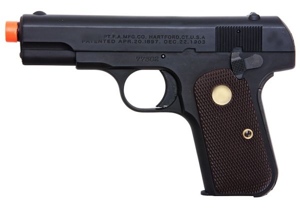 トイガン .32 CAW AUTOMATIC COLT PISTOL CAW 32 Auto HW Black Model Gun (US Version) | RedWolf