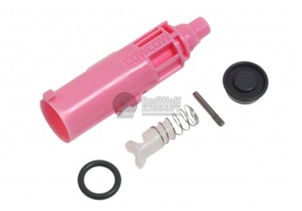 COWCOW ローディングノズル 東京マルイ Hi-Capa/M1911シリーズ用 アルミCNC　CCT-TMHC-031 検証企画 第三弾 #04東京マルイ Hi-CAPA5.1(ハイキャパ)にCOWCOW PinkMood強化ローディングノズルを付けたら\u2026  初速90m⁄sオーバーへの道！その④ ノズル交換編