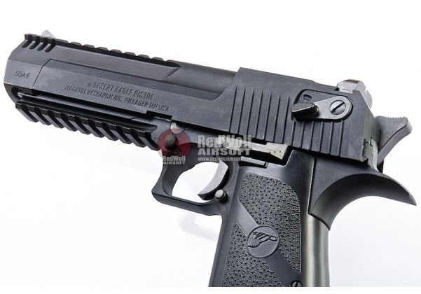 Cybergun Desert Eagle L6 .50AE GBB Airsoft Pistol - Black (by WE)