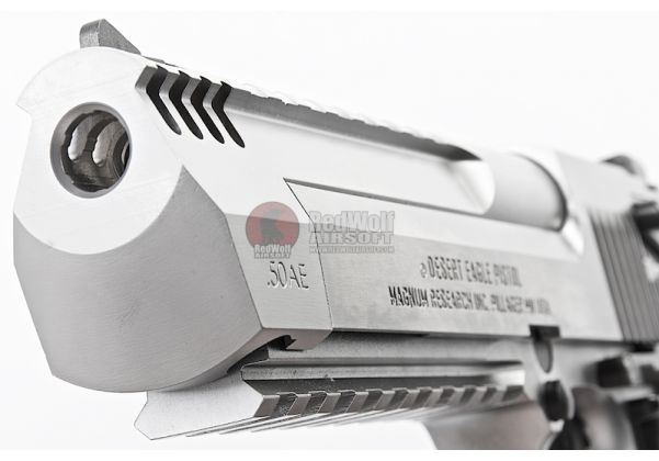 Cybergun Desert Eagle L6 .50AE GBB Airsoft Pistol - Silver (by WE)