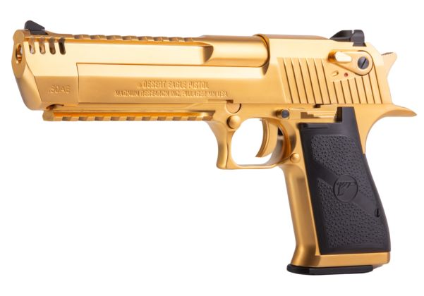 Cybergun Desert Eagle L6 .50AE GBB Airsoft Pistol - Gold (by WE) | RedWolf