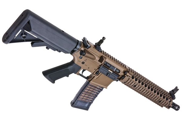 EMG Daniel Defense DD MK18 Airsoft GBB Rifle (CGS System) - FDE | RedWolf