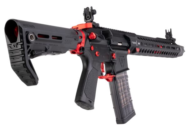 EMG Strike Industries AR Strike Raider Carbine GBB M4 Rifle (CYMA CGS  System) - 13.5 inch BK / RD | RedWolf