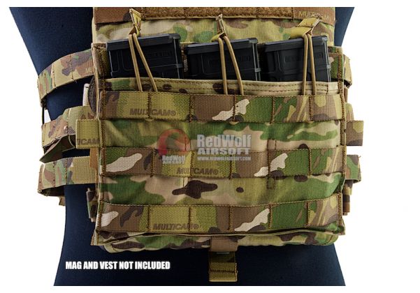 Crye Precision (By ZShot) AVS / JPC Molle Front Flap w/ Flat M4 Pouches ...