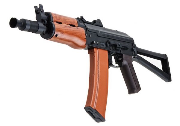 CYMA AK47 Airsoft AEG Rifle (Metal Frame with Real Wood Handguard