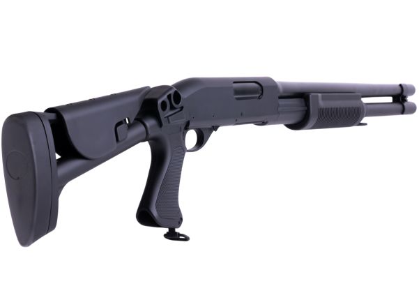 エアソフトガン　RECOILER CYMA M870 3-Round Burst Multi-Shot Shell Loading Airsoft